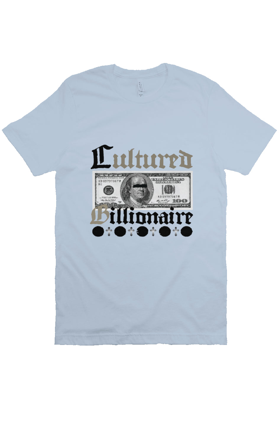 Money Print Tee (Blue)