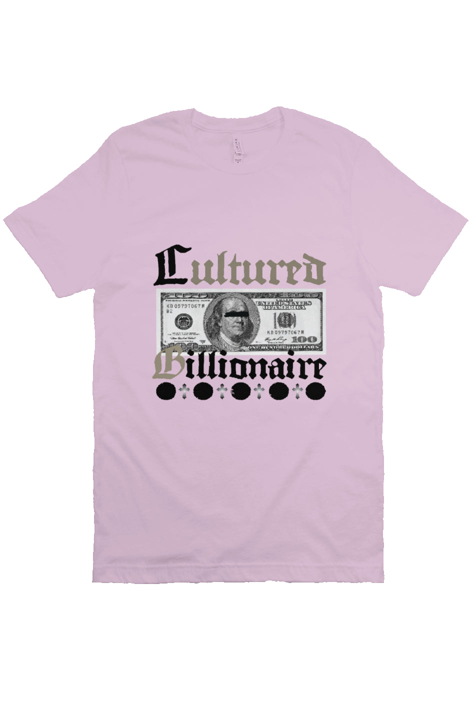 Money Print Tee (Pink)